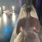 Ballet dancer waits in the wings for her moment